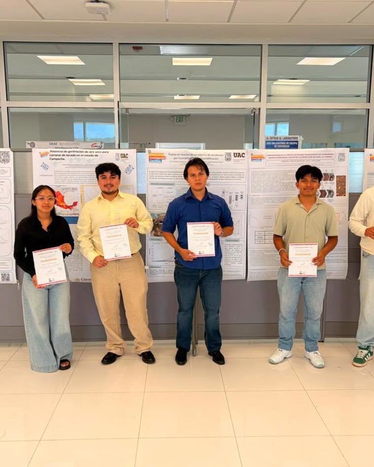 Estudiantes de Ingeniería en Energía fortalecen su formación científica